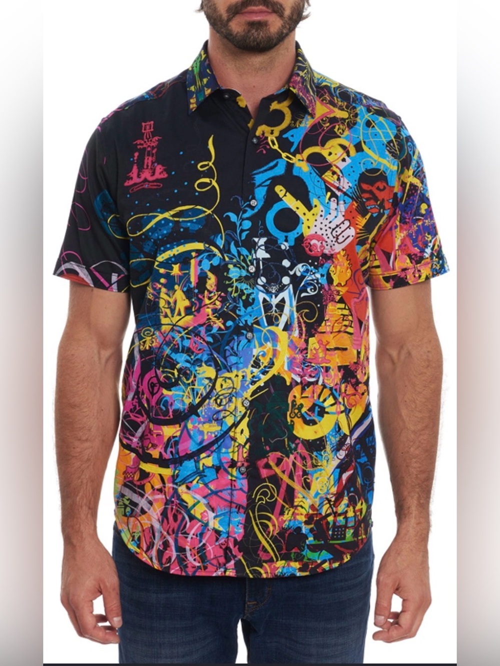 Robert graham mindscape shirt